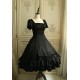 Faeries Daffodil First Waltz Square Neck Crushed Satin One Piece(Reservation/3 Colours/Full Payment Without Shipping)
